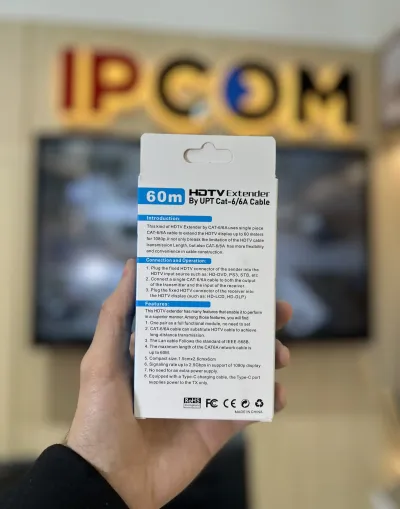 Удлинитель HDTV Extender 60m по UTP Cat-6/6A