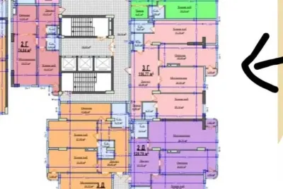3-комн. квартира, 10 этаж, 157 м², Исмоили сомони