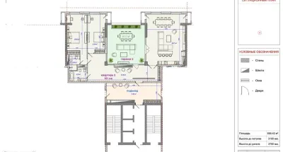 3-комн. квартира, 16 этаж, 161 м², Шохмансур