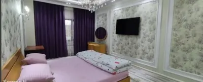 2-комн. квартира, 9 этаж, 100м², Сомони Медгородок на против школы 14