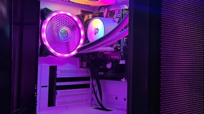Персональный компьютер Core I7 3770S / OZU 16G / NVMe 128G / HDD 500G / 24 DAHUA