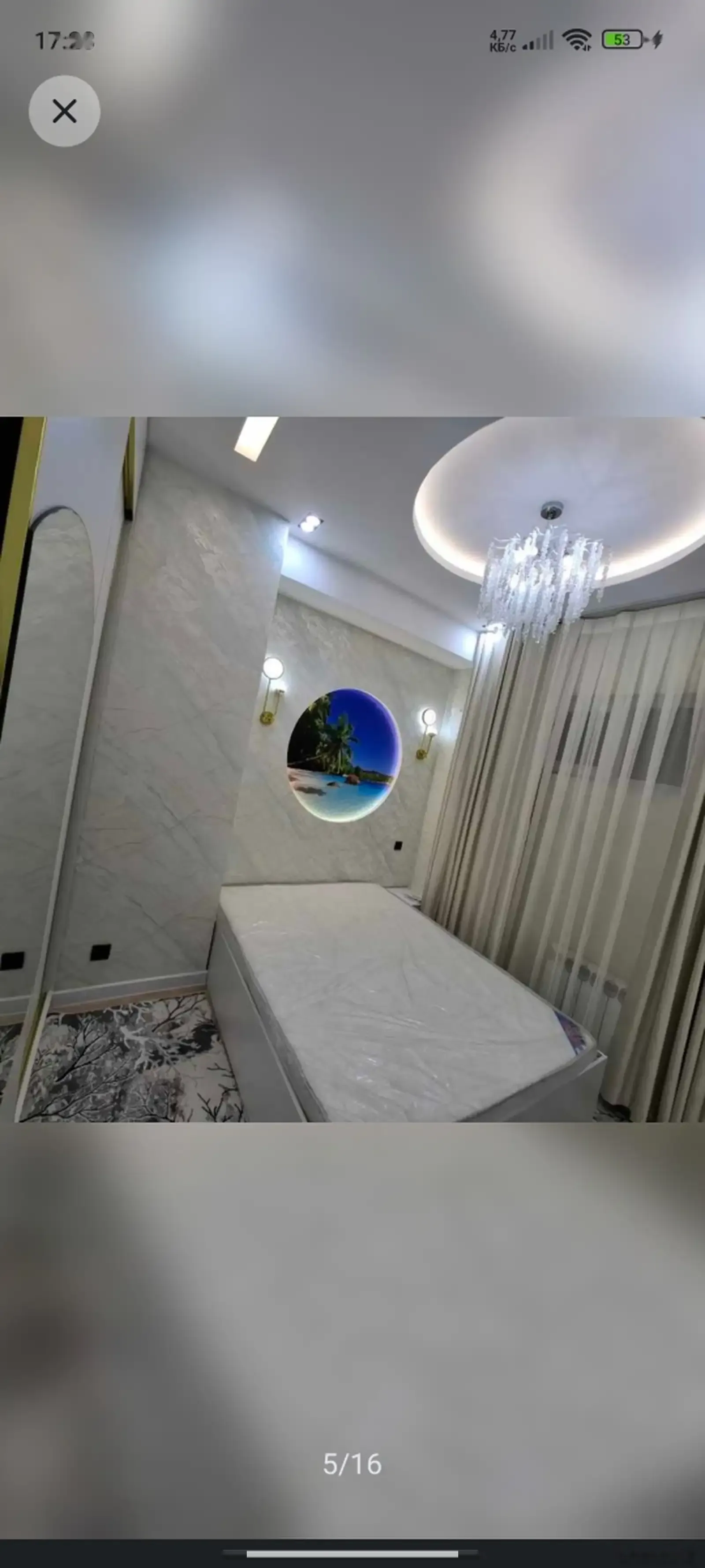 2-комн. квартира, 21 этаж, 58м², Hilton Шохмансур
