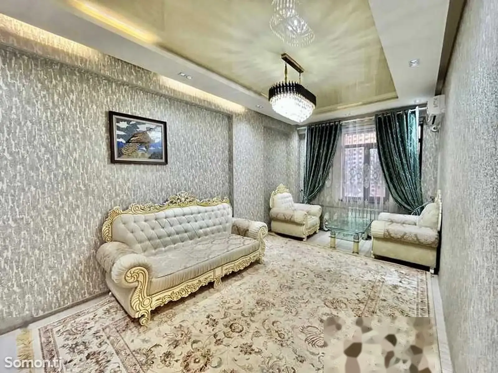 3-комн. квартира, 6 этаж, 91м², Шохмансур
