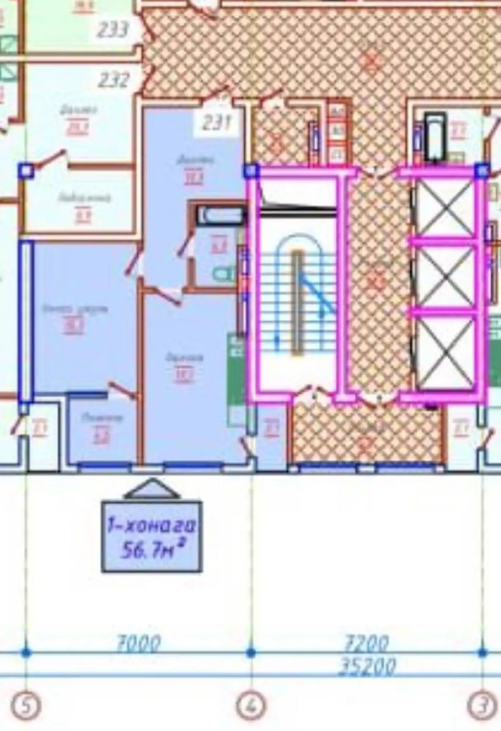 1-комн. квартира, 17 этаж, 56 м², И.Сомони