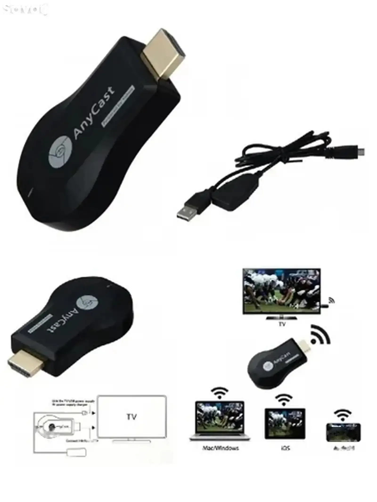 Wi-Fi дисплей адаптер AnyCast M18 Plus
