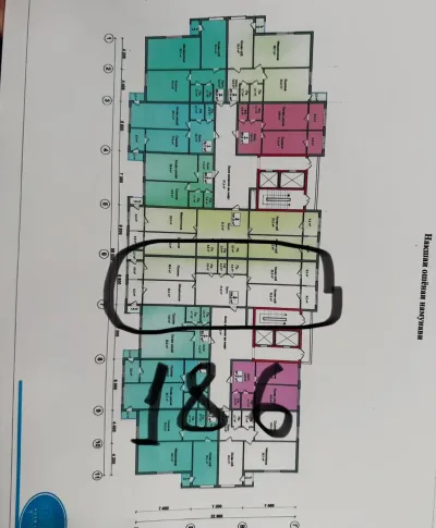 4-комн. квартира, 6 этаж, 196 м², Шохмансур