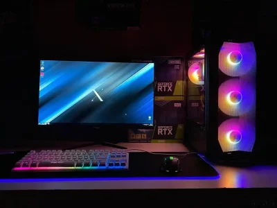 Игровой компьютер core i7 3770/RAM 16Gb/RX 580 8Gb/SSD 256Gb/HDD 1Tb