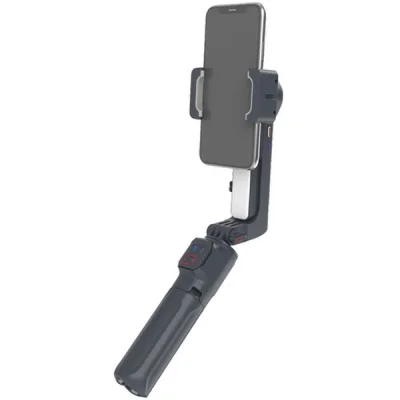 Стабилизатор Porodo Anti-Shake с поворотным центральным управлением Porodo Anti-Shake Gimbal with  rotatable central control черный