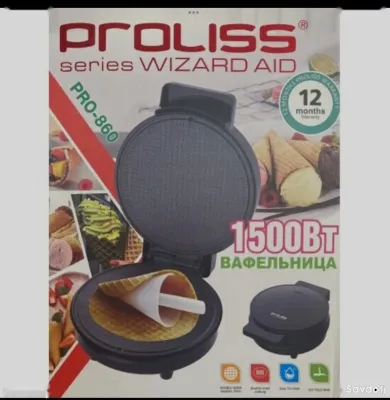 Вафельница электрическая PROLISS PRO-860
