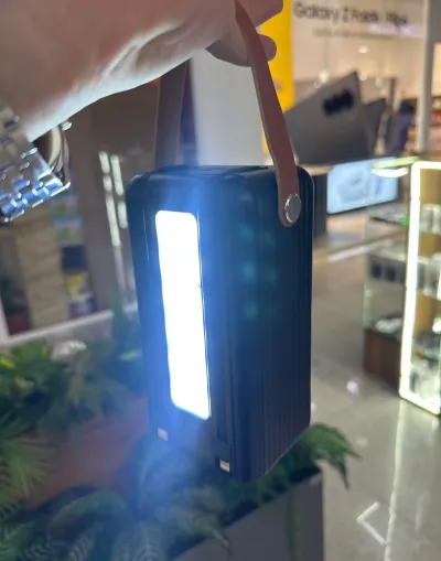 Внешний аккумулятор с фонарик Powerbank Mars 60000 mah