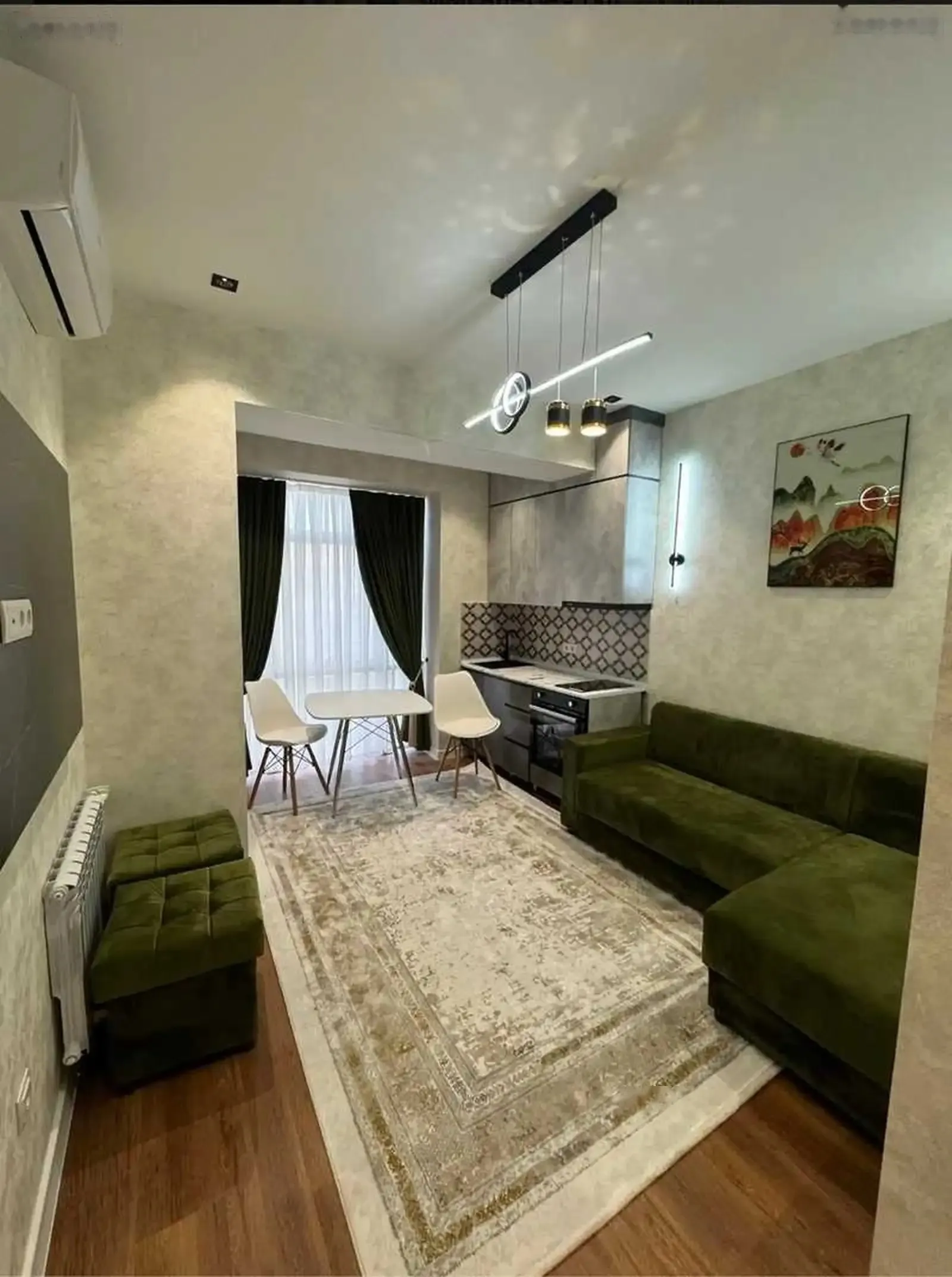 1-комн. квартира, 12 этаж, 31 м², доми ватан