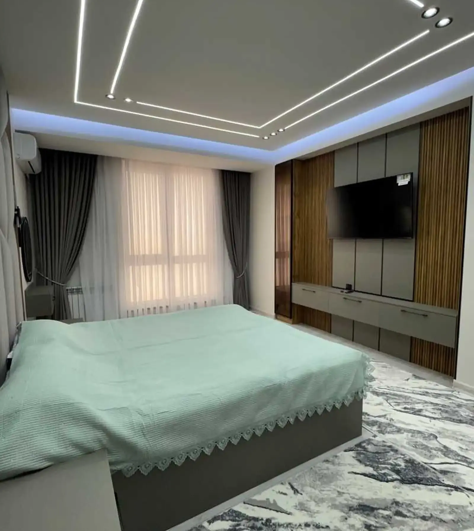 1-комн. квартира, 4 этаж, 56 м², Бӯстон сити Садбарг чулочка