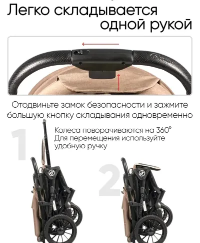 Прогулочная всесезонная коляска Чемодан