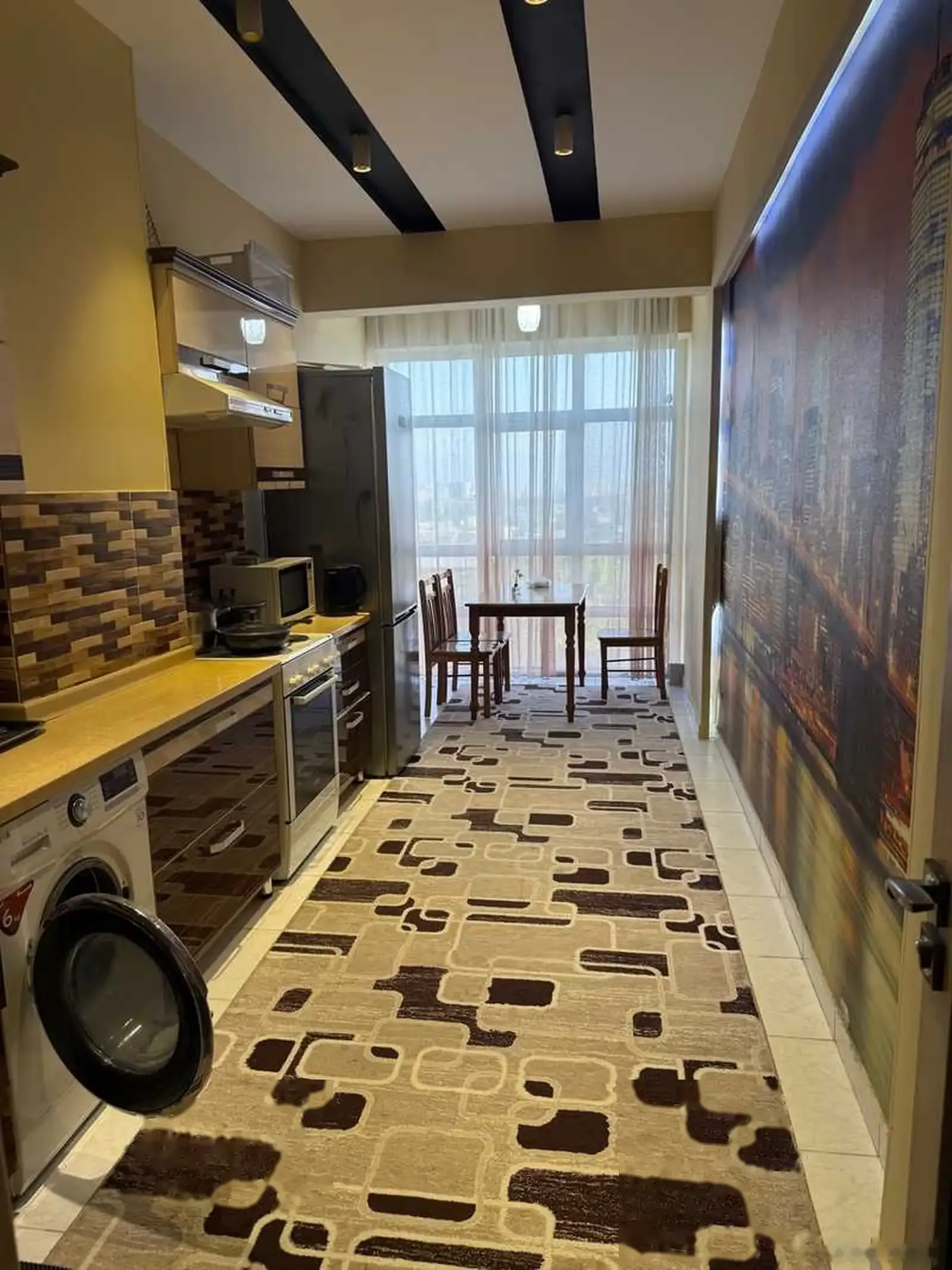 3-комн. квартира, 9 этаж, 100м², Караболо