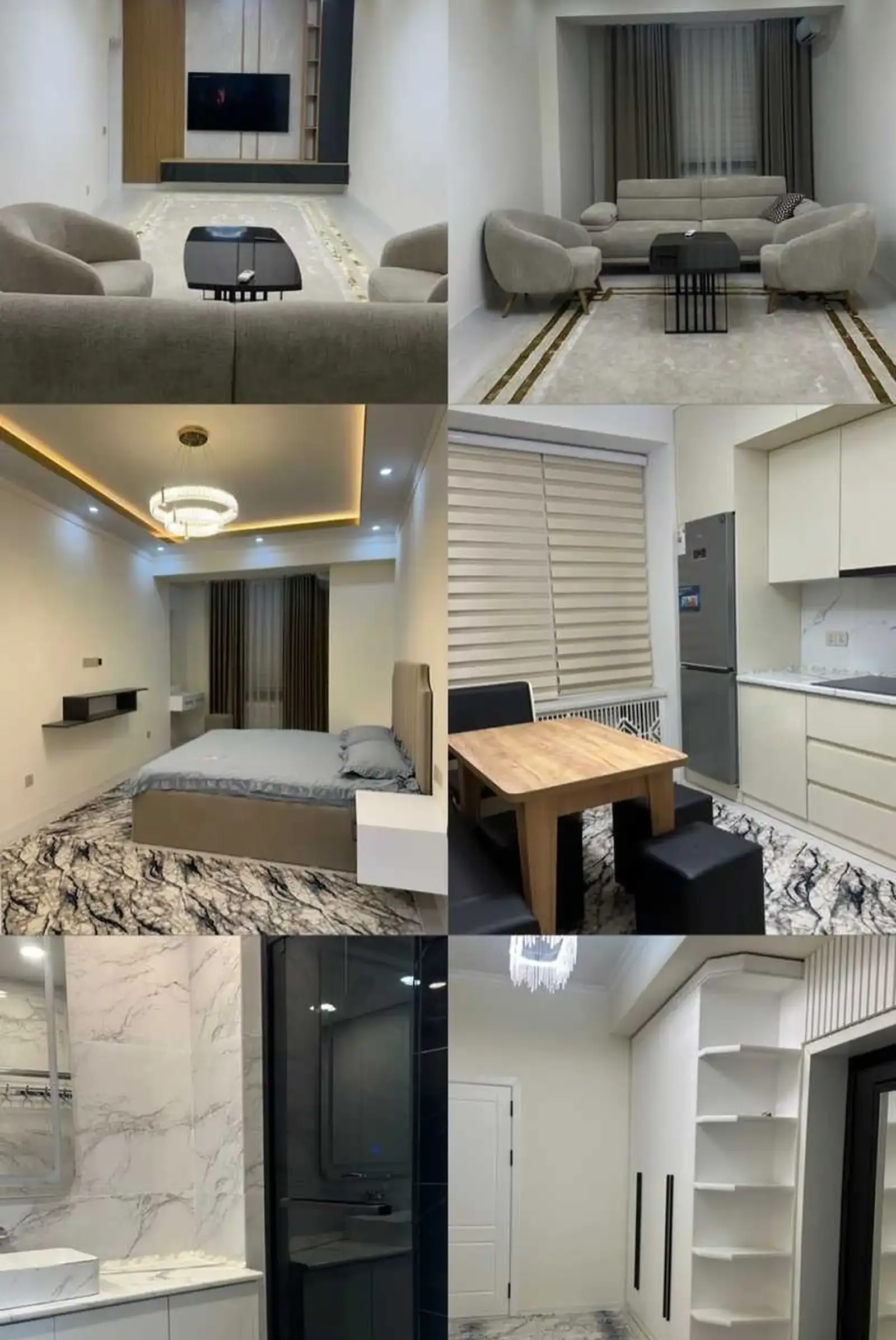 2-комн. квартира, 6 этаж, 78м², Айни