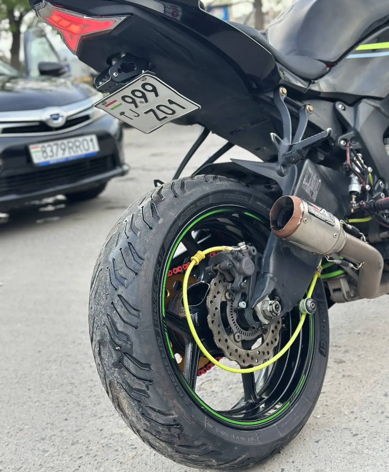 Мотоцикл Kawasaki Ninja Zx6r 636куб 2017
