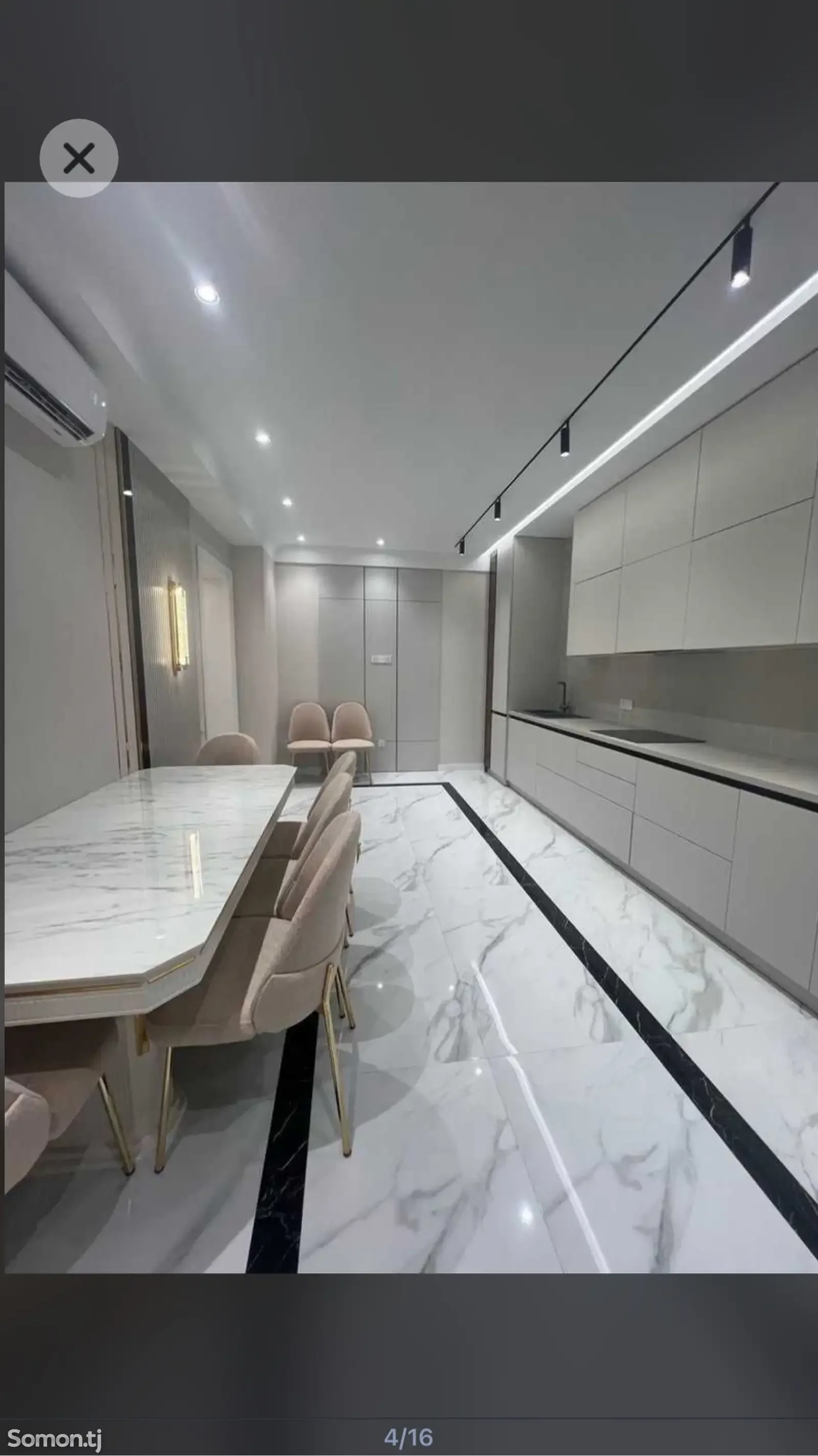 2-комн. квартира, 4 этаж, 120м², Овир