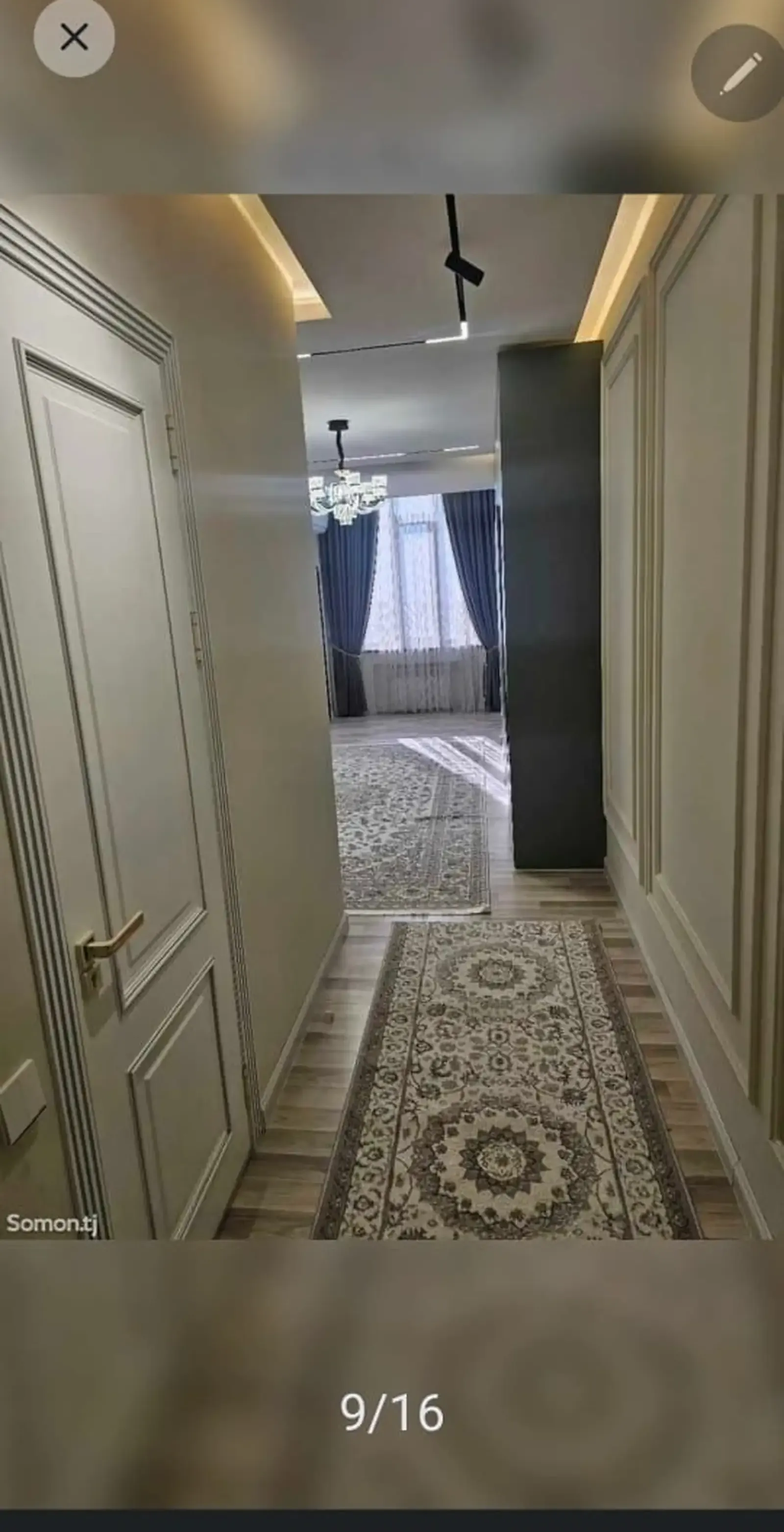 5-комн. квартира, 11 этаж, 155м², Гостиница Хилтон