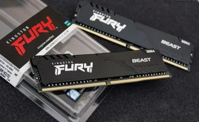 Оперативная память Kingston Hyperx Fury 16Gb 3200mhz