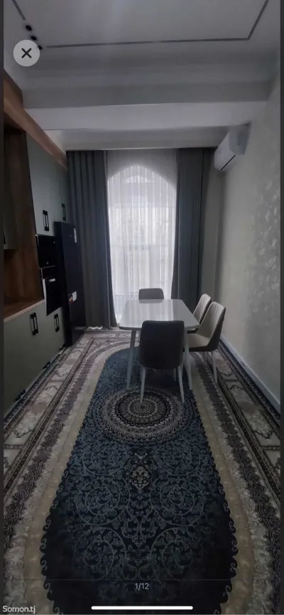 2-комн. квартира, 15 этаж, 62м², Исмоили Сомони