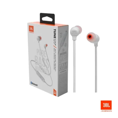 Беспроводные наушники JBL TUNE125BT, белый