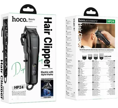 Машинка для стрижки волос Hoco HP24 с дисплеем