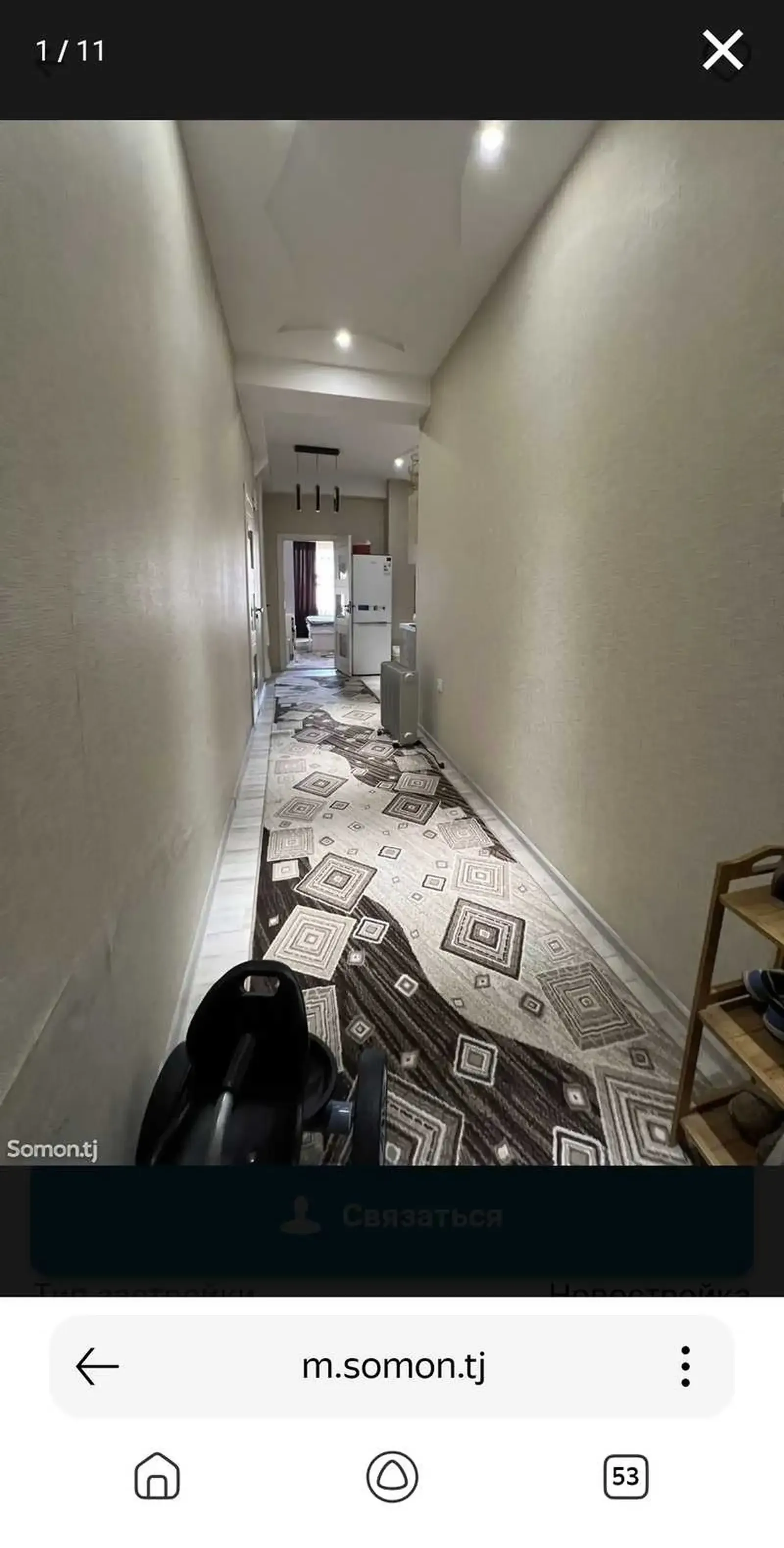 2-комн. квартира, 8 этаж, 55м², 82 МКР