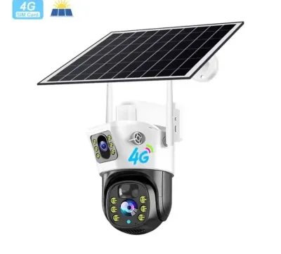 Камера солнечная 4G sim dual cam