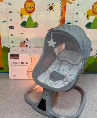 Шезлонг-качалка ining baby 3 в 1