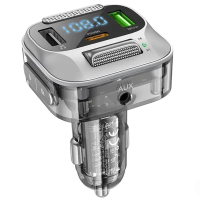 Автомобильный FM модулятор Bluetooth Hoco E75