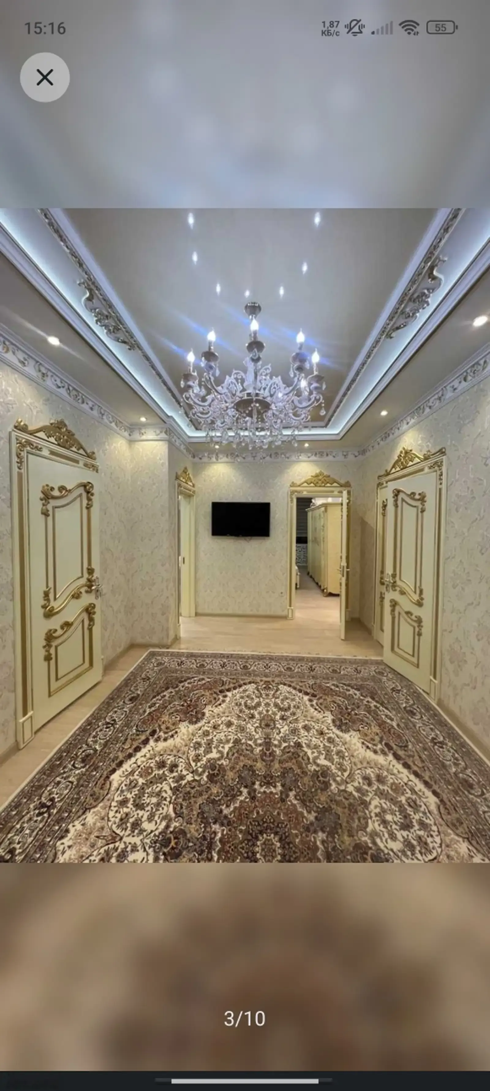 3-комн. квартира, 7 этаж, 122м², Шохмансур