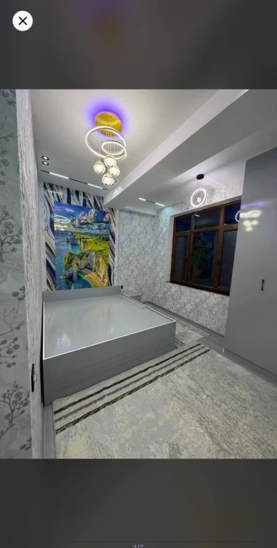 3-комн. квартира, 9 этаж, 60 м², Исмоили Сомони