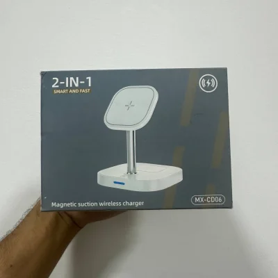 Магнитное беспроводное зарядное устройство CD06 Magnetic Suction Wireless Charger