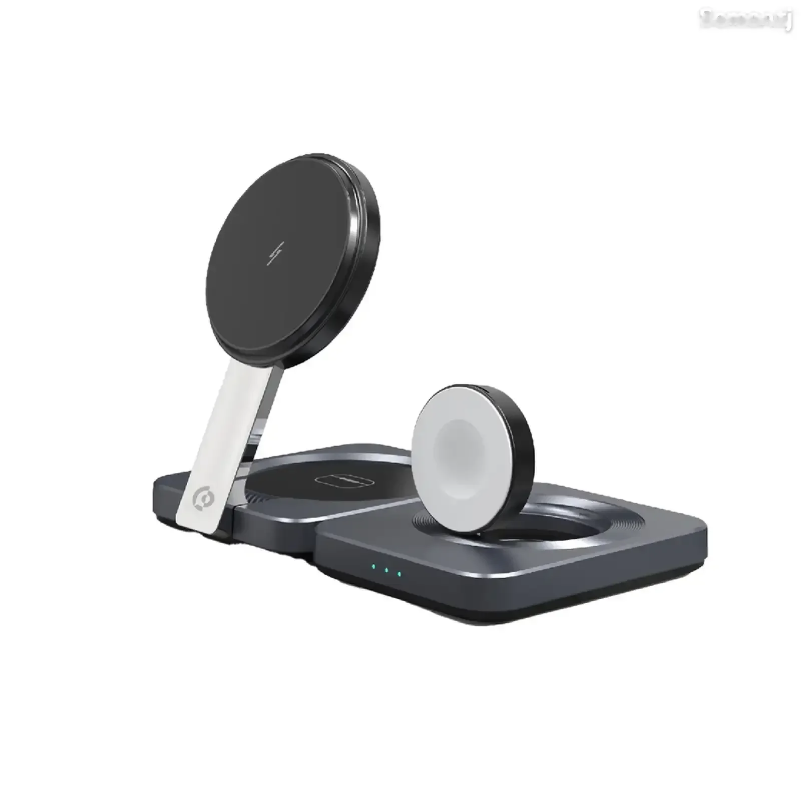Зарядная станция Powerology Qi2-15W Magsafe iPH15 Multi-Device Charging Stand