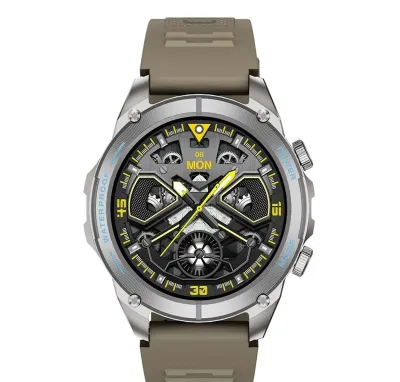 Умный часы Powerology Titan Rugged Sports GPS Smart Watch титан