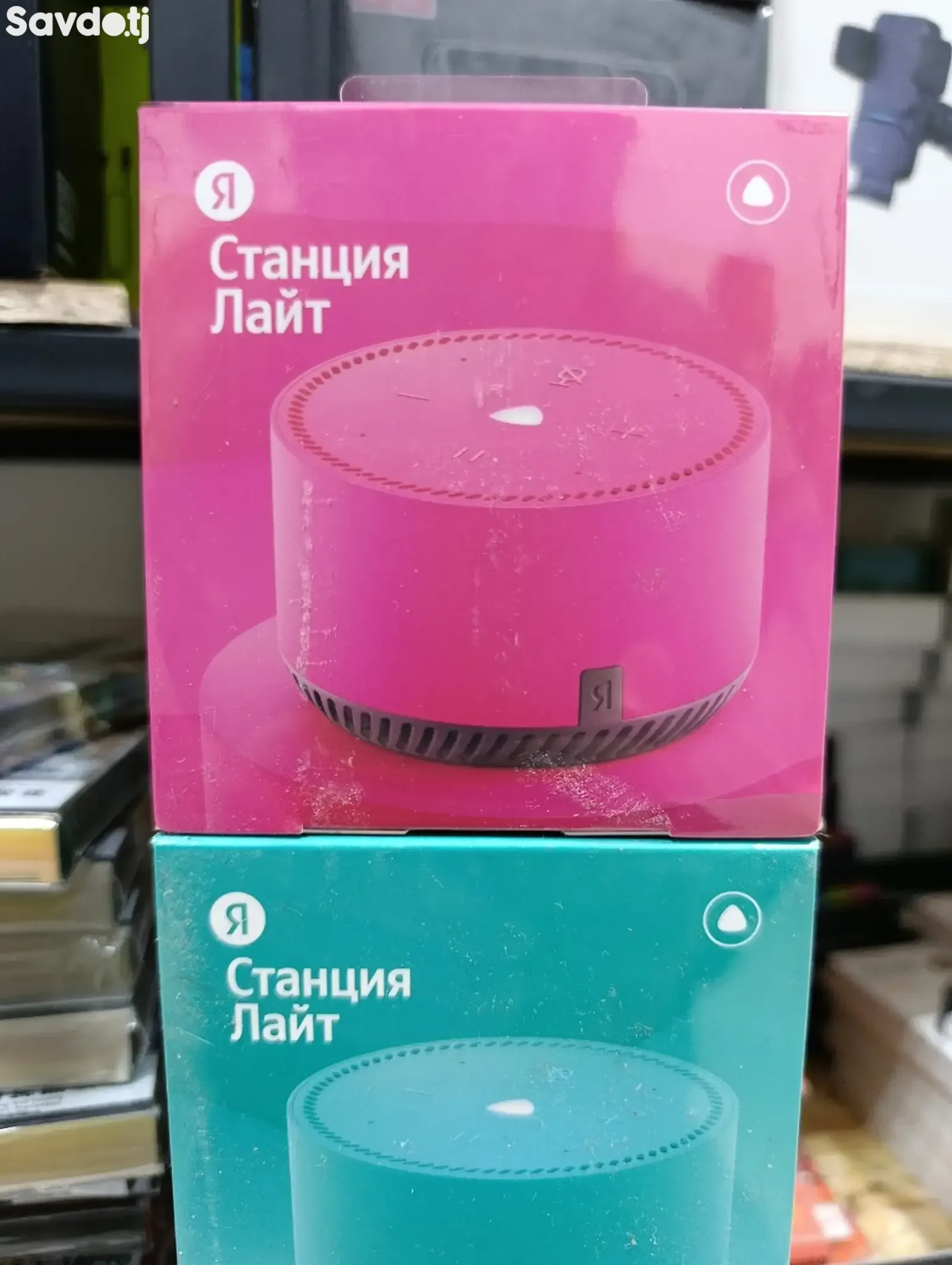 Умная колонка Яндекс Станция Лайт YNDX-00025 розовый