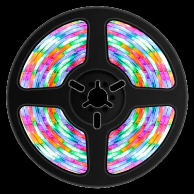 16.4-футовая RGB LED-лента с реакцией на звук Porodo RGB Strip Light with 44 Key Remote