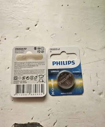 Батарейка Philips CR 2025