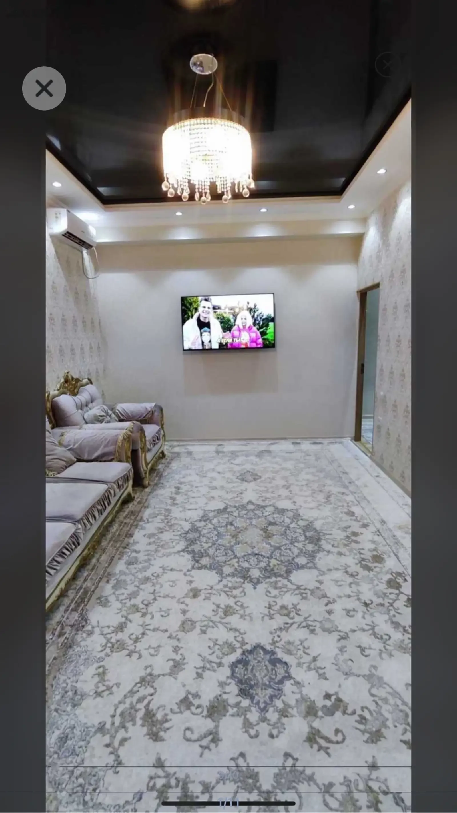 2-к квартира, 14 этаж, 82 м², Голубой экран