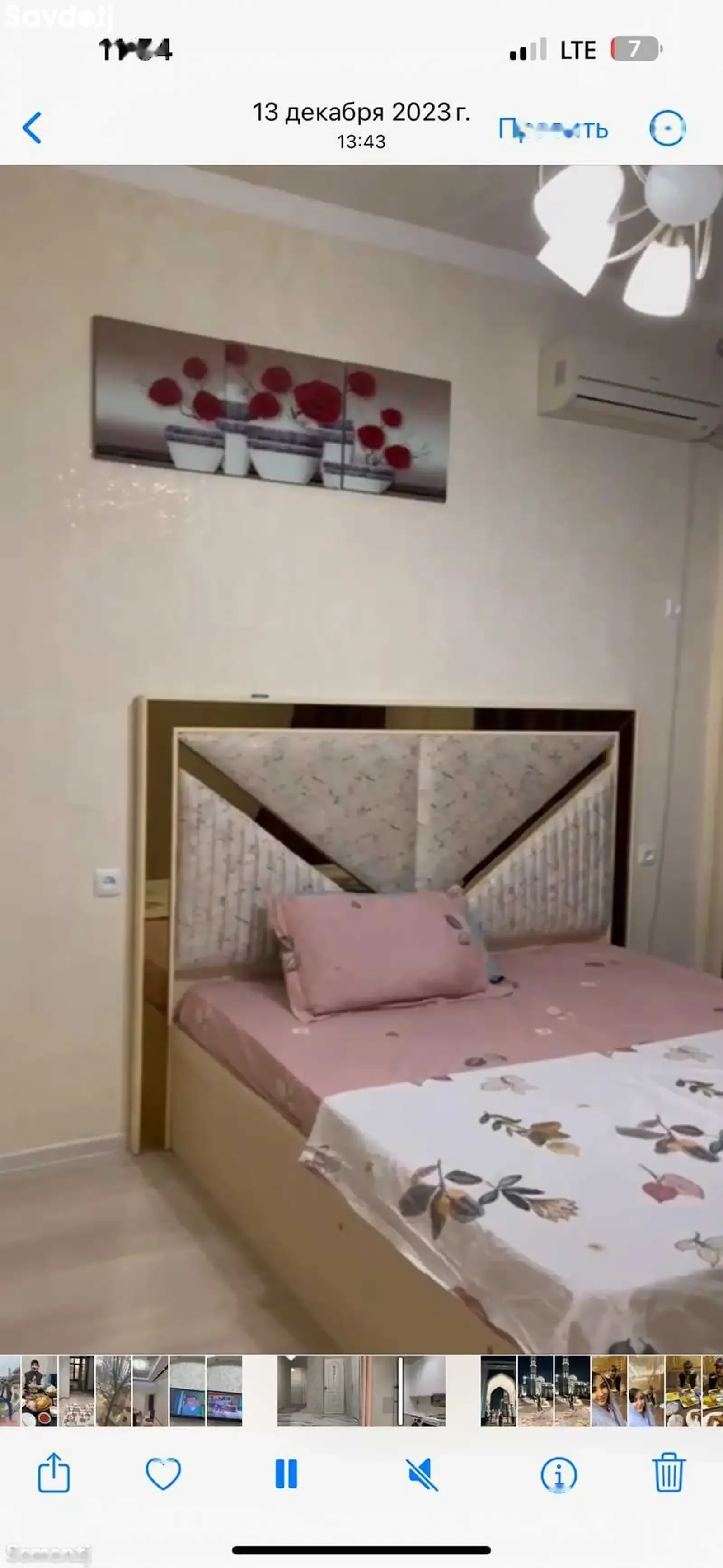 3-комн. квартира, 10 этаж, 120м², И. Сомони, бозори Меҳргон