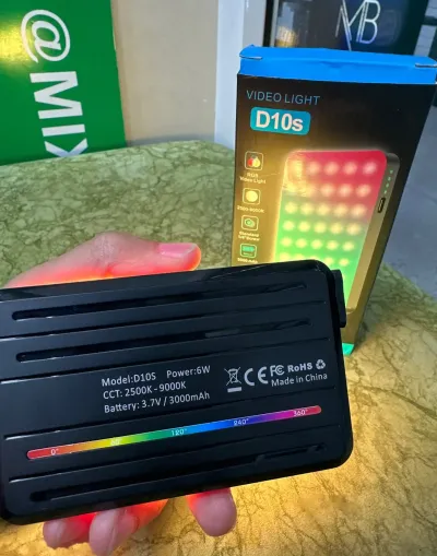 Накамерный свет RGB D10S