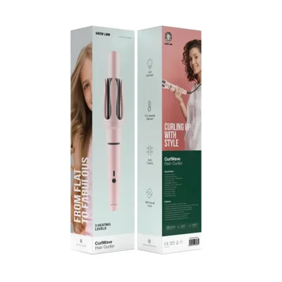 Плойка для завивки волос Green Lion Curlwave Hair Curler розовый