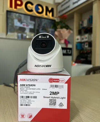 Камера внутренняя Hikvision Turbo HD DS-2CE76D0T-LPFS2.8mmO-STD