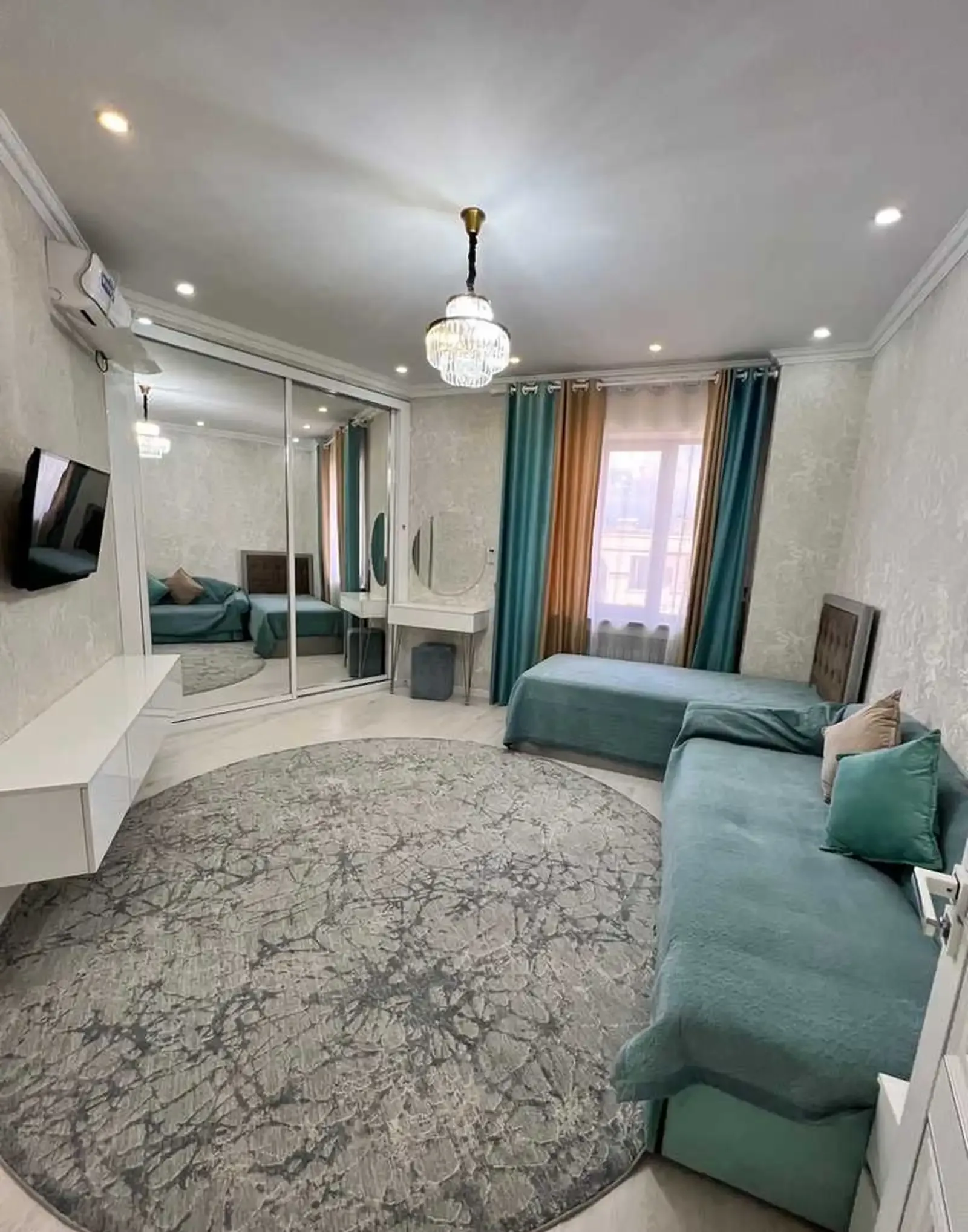 2-комн. квартира, 16 этаж, 88м², Овир