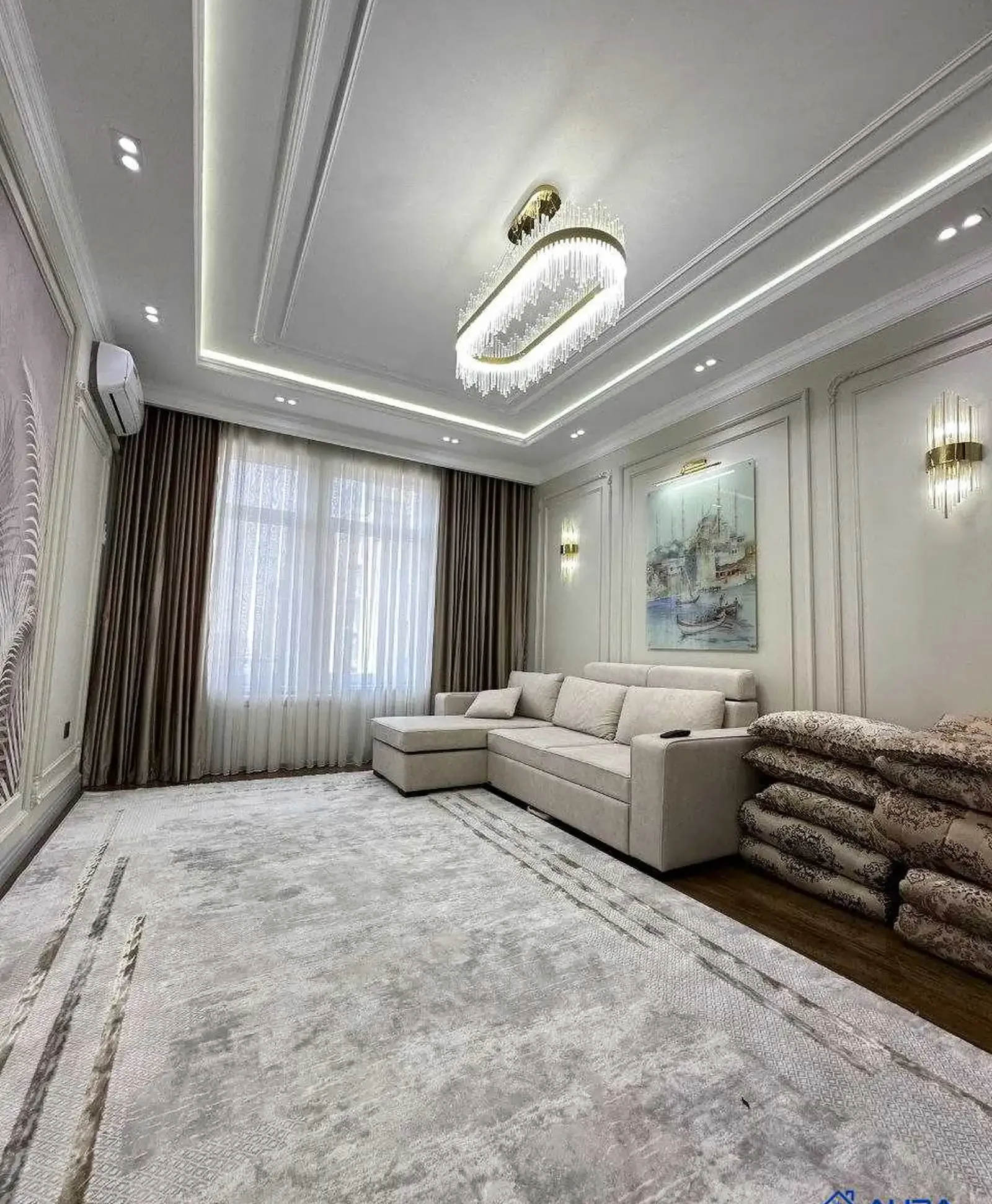 2-комн. квартира, 13 этаж, 60 м², Исмоили Сомони