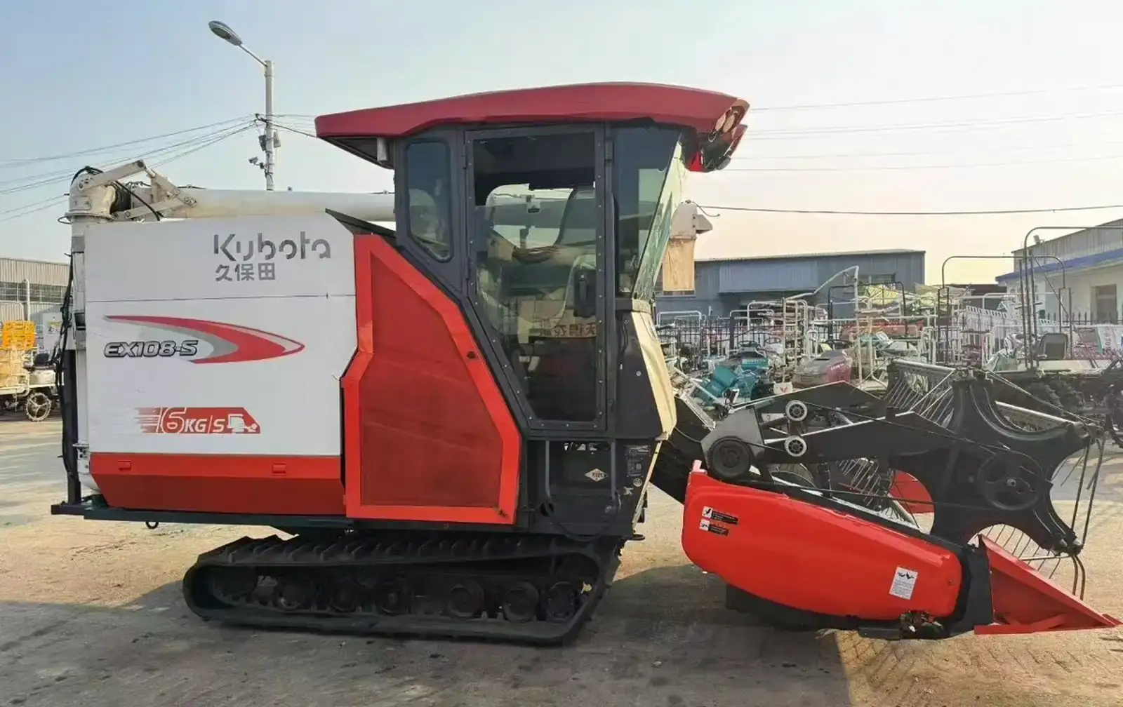Комбайн Kubota Ex108-s