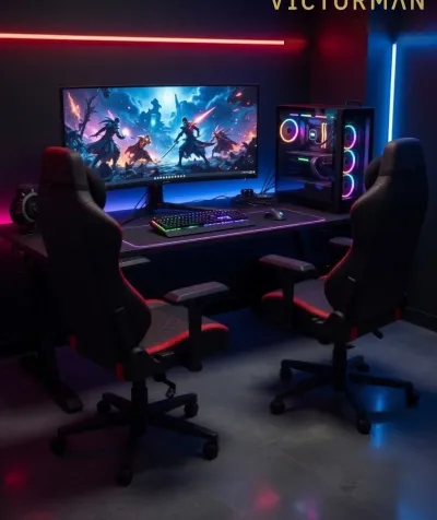 Игровое кресло Victorman Red series