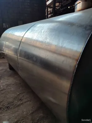 Оцинкованная бочка 5000л. SDC 2.2мм.