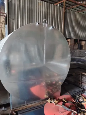 Бочка из оцинкованный стали 10000л.