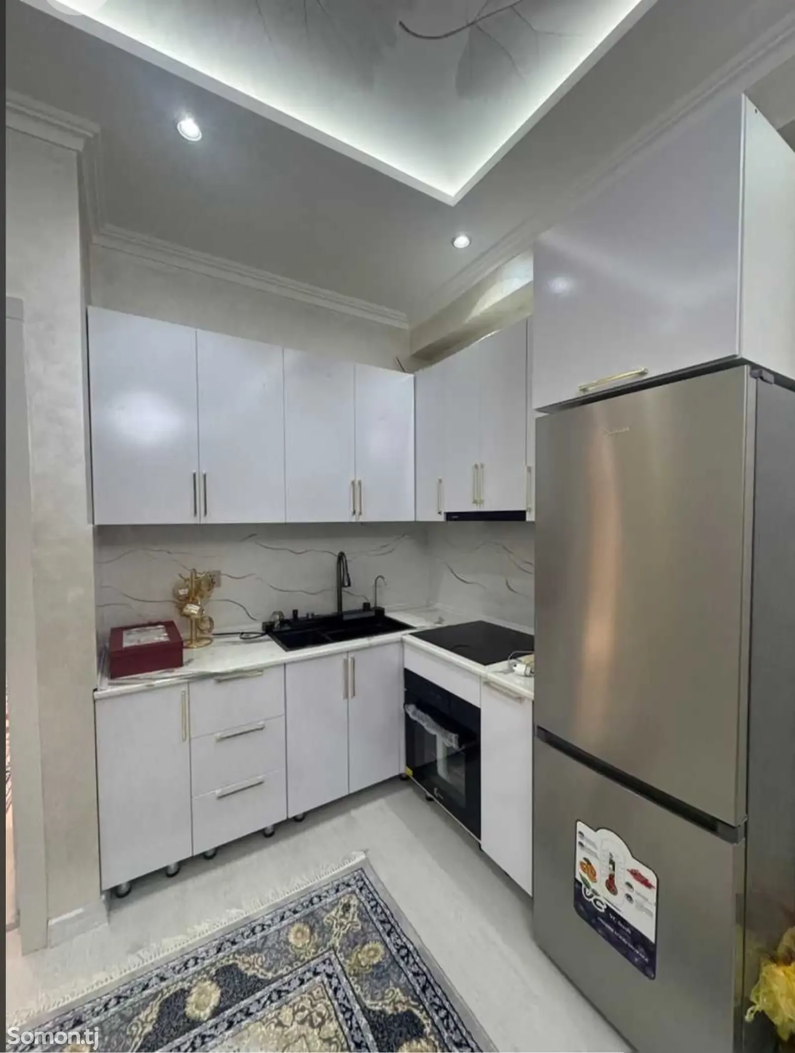 1-комн. квартира, 4 этаж, 56 м², Бустон сити